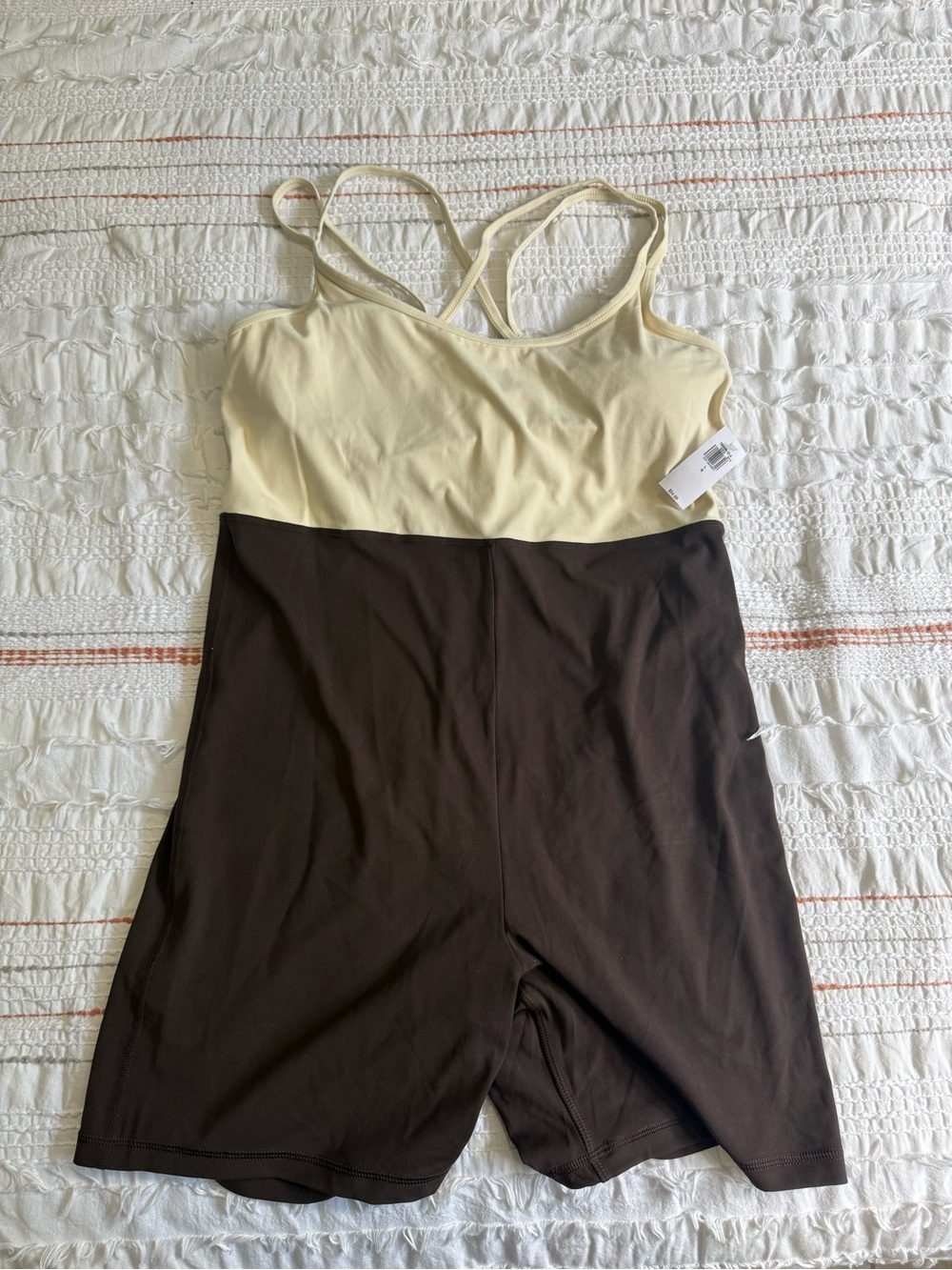 Old Navy Two-Tone Strappy Romper